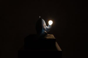 Dumbo Lamp sculpture by Amarist Studio
