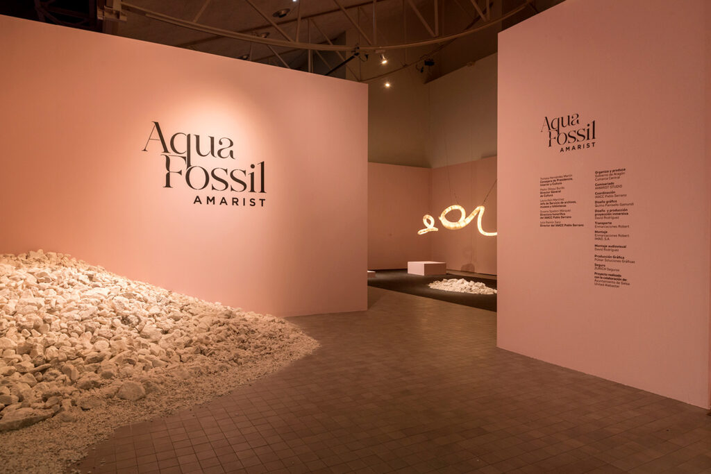 Amarist exhibition at Pablo Serrano Museum - Aqua Fossil