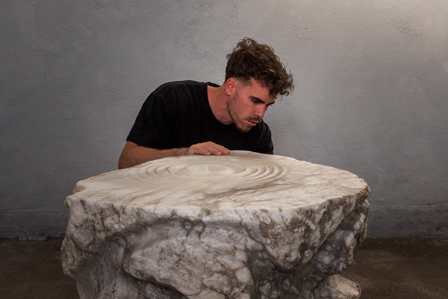 Alabaster table - Amarist