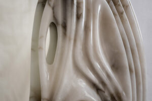 Alabaster mirror by Amarist Studio