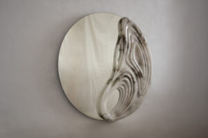 Alabaster mirror by Amarist Studio