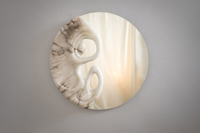 Fossil Moon XXI ALABASTER MIRROR - AMARIST