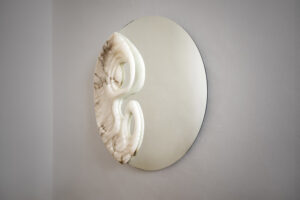Fossil Moon XXI ALABASTER MIRROR - AMARIST