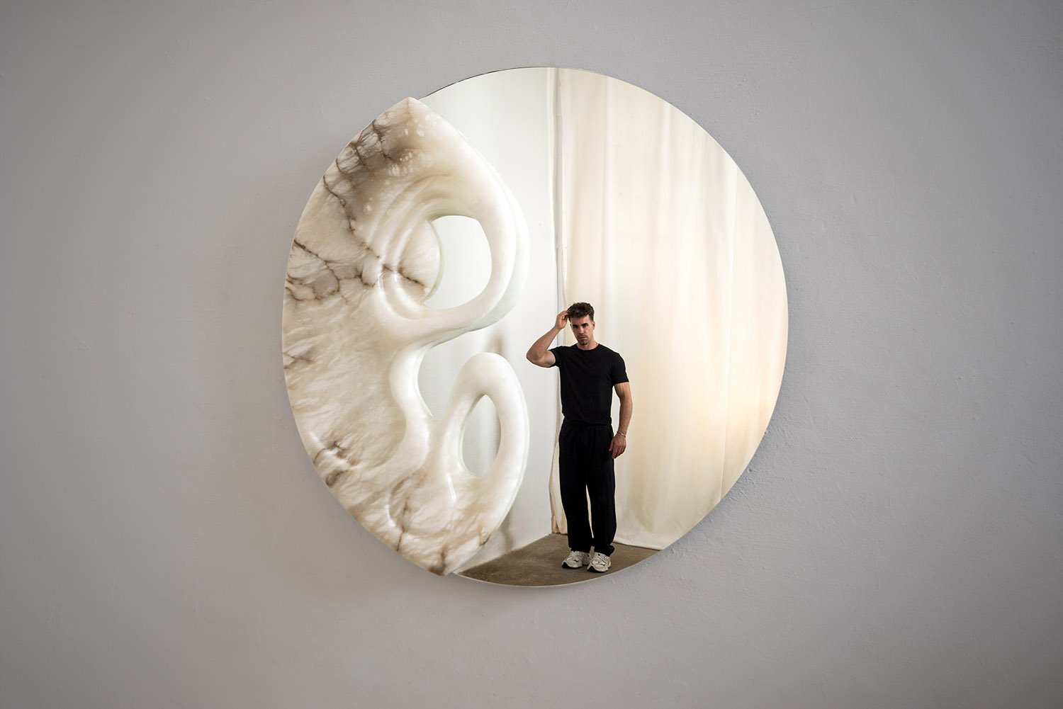 Fossil Moon XXI ALABASTER MIRROR - AMARIST