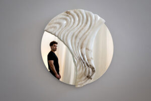Alabaster Mirror by Amarist