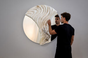 Alabaster Mirror by Amarist