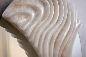 Alabaster Mirror by Amarist